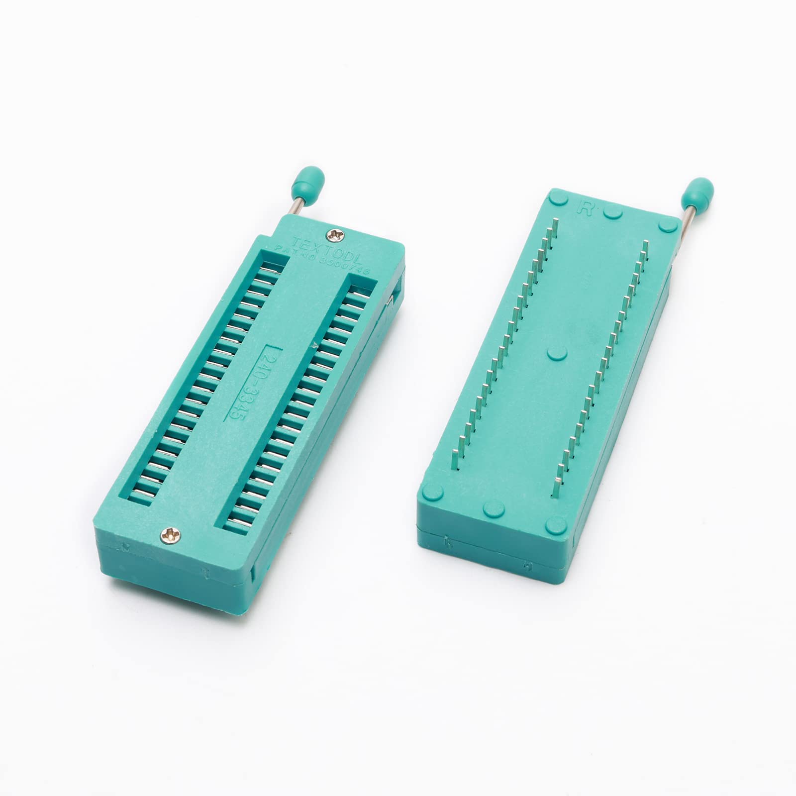 Amazon.co.jp: 5個 40ピン 2.54mm テスト ユニバーサル ZIF Zip IC